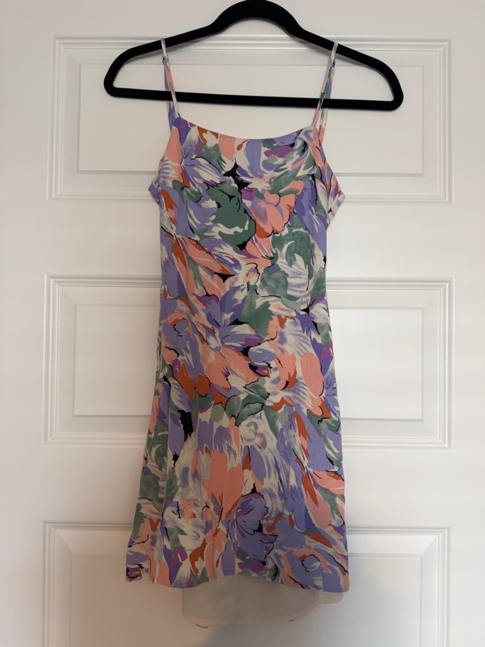 Lulu's Pastel Floral Slip Dress